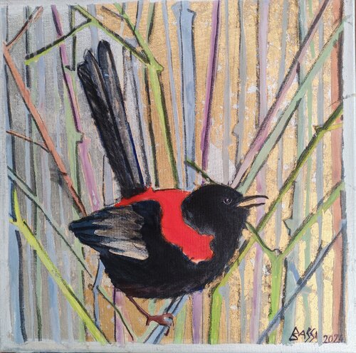 Red and Bleck van Andrea Bassi, Schilderij te koop op Singulart