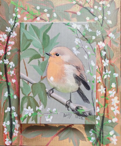 Spring in my Garden von Andrea Bassi, Malerei kaufen auf Singulart