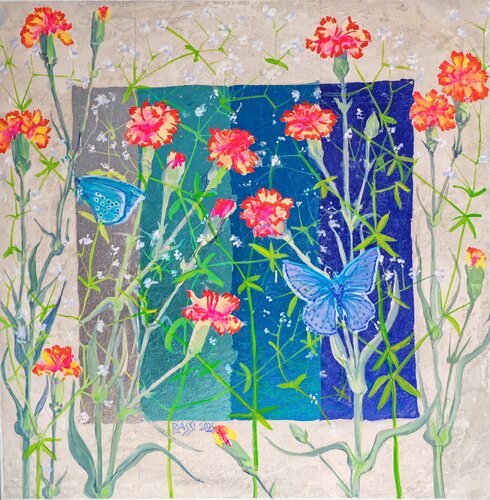 The Dreamed Medow van Andrea Bassi, Schilderij te koop op Singulart
