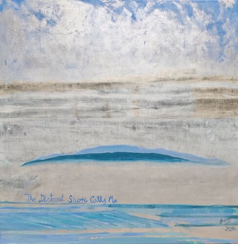 The Distant Shore Shore Calls Me von Andrea Bassi, Malerei kaufen auf Singulart