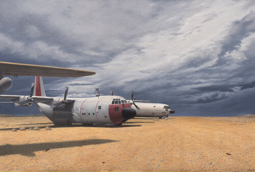 Boneyard I de Manfred Hönig, Pintura a la venta en Singulart