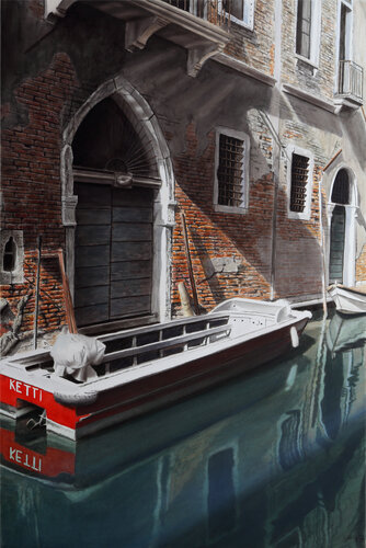 Canale VI by Manfred Hönig, Work on Paper for Sale on Singulart
