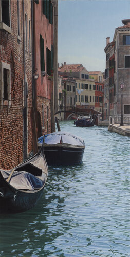 Canale -Venedig van Manfred Hönig, Schilderij te koop op Singulart