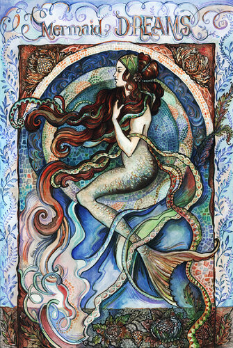 Mermaid Dreams von Fanitsa Petrou, Malerei kaufen auf Singulart