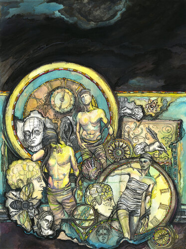 Stirrings of the Past - I de Fanitsa Petrou, Pintura a la venta en Singulart