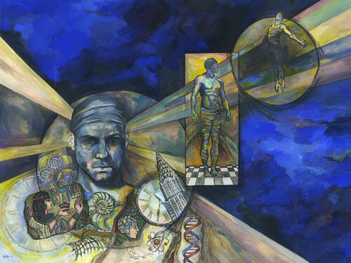 Soar II di Fanitsa Petrou, Pittura in vendita su Singulart