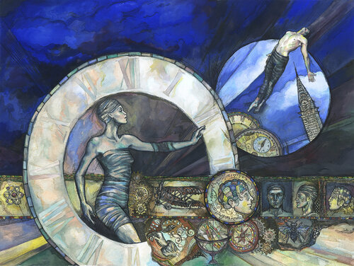 Soar I di Fanitsa Petrou, Pittura in vendita su Singulart