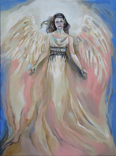 Angel Light de Fanitsa Petrou, Pintura a la venta en Singulart