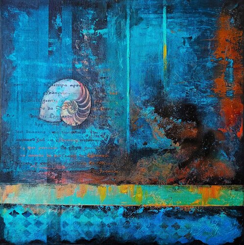 Nautilus Shell von Fanitsa Petrou, Malerei kaufen auf Singulart