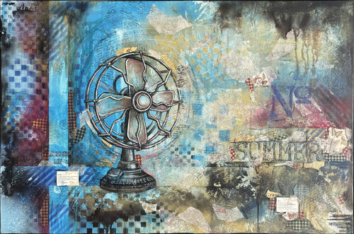 Summertime van Fanitsa Petrou, Schilderij te koop op Singulart