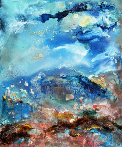 Oceanic Dreams von Fanitsa Petrou, Malerei kaufen auf Singulart