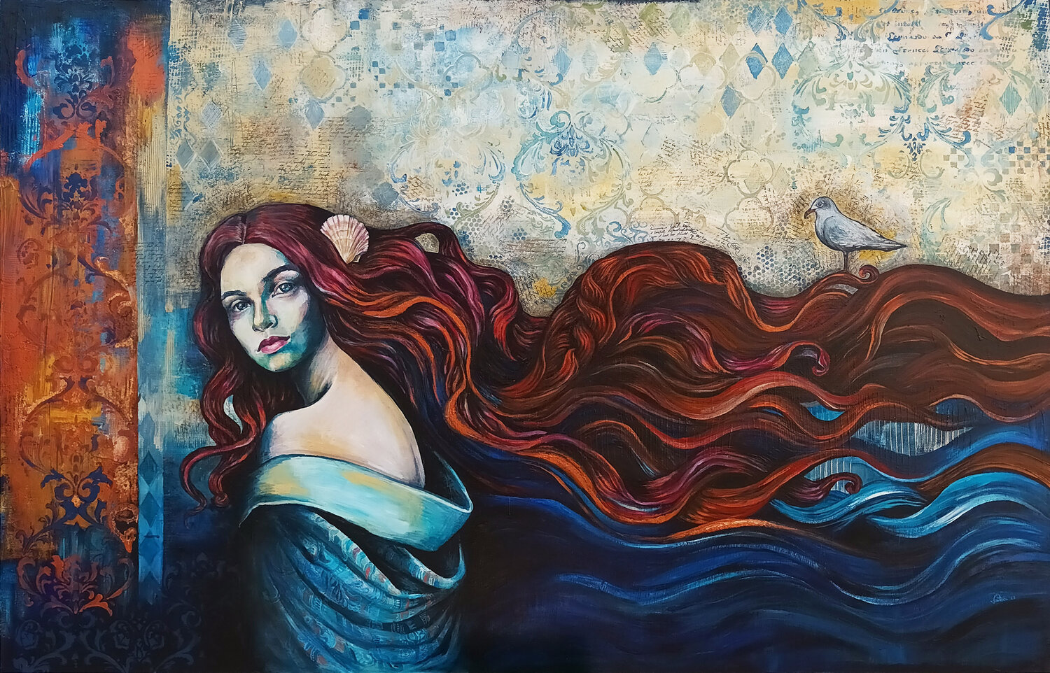 A Seagull on Her Hair Fanitsa Petrou