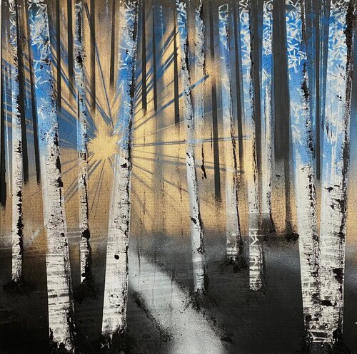 Sonnenstrahlen by Hagen Wieland, Painting for Sale on Singulart