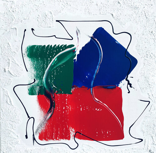 Kleeblatt II von Hagen Wieland, Malerei kaufen auf Singulart