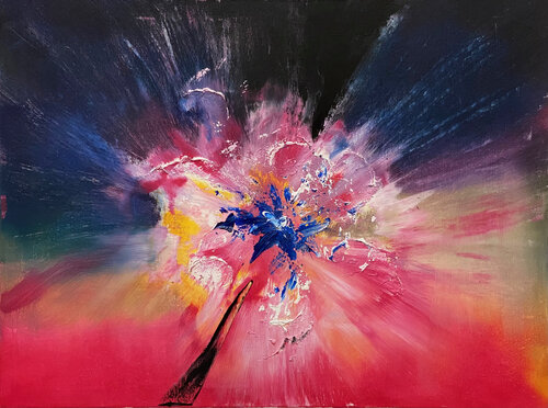 Flower Power par Hagen Wieland, Peinture en vente sur Singulart