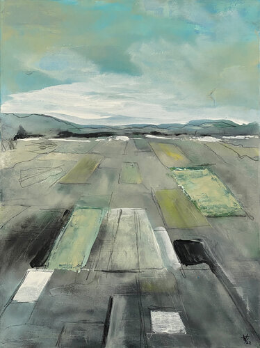 Felder par Hagen Wieland, Peinture en vente sur Singulart