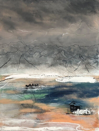 Voralpenland di Hagen Wieland, Pittura in vendita su Singulart