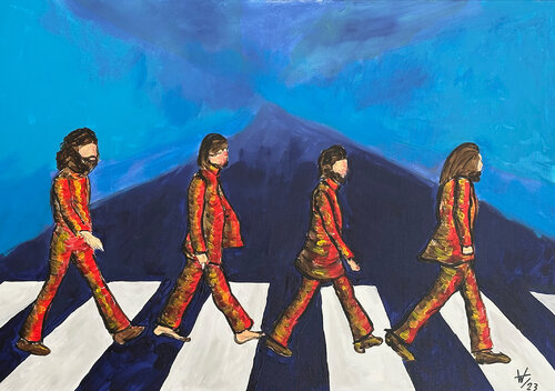 Abbey par Hagen Wieland, Peinture en vente sur Singulart