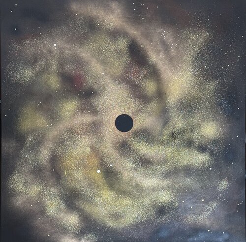 Spiralnebel di Hagen Wieland, Pittura in vendita su Singulart