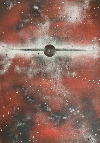 Red Universe von Hagen Wieland, Malerei kaufen auf Singulart