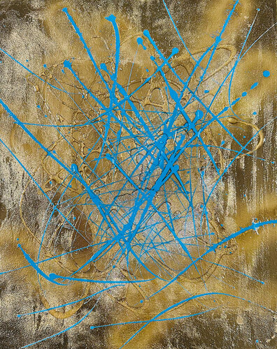 Der goldene Tempel van Hagen Wieland, Schilderij te koop op Singulart