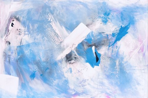 Blue Motion par Hagen Wieland, Peinture en vente sur Singulart