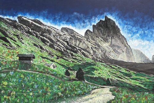 Südtirol par Hagen Wieland, Peinture en vente sur Singulart