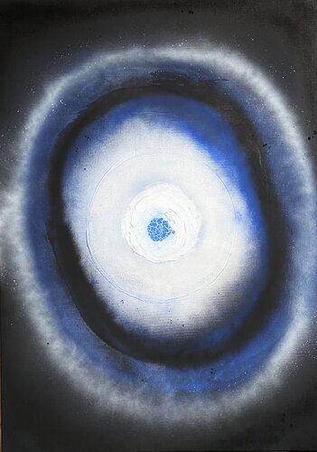 Geysir im Yellowstone N.P. van Hagen Wieland, Schilderij te koop op Singulart