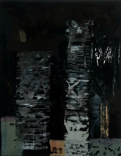 Black is beautiful von Hagen Wieland, Malerei kaufen auf Singulart