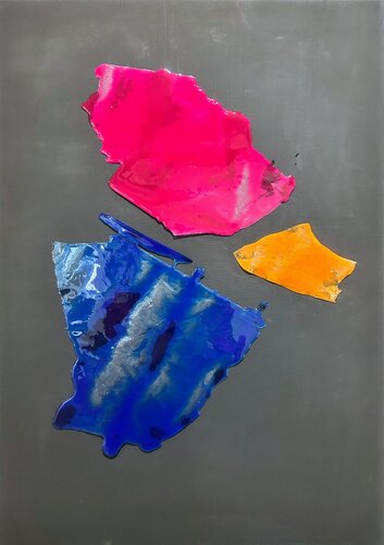 Dreiklang Dimensionen van Hagen Wieland, Schilderij te koop op Singulart