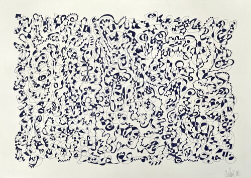 Indra II de Oliver Euler, Dibujo a la venta en Singulart