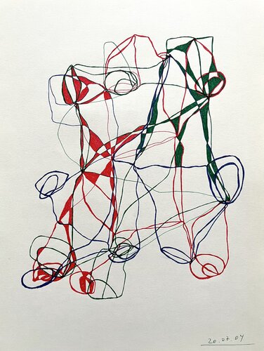 Organismus II-05 di Oliver Euler, Disegno in vendita su Singulart