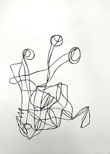 Organismus III-04 von Oliver Euler, Zeichnungen kaufen auf Singulart