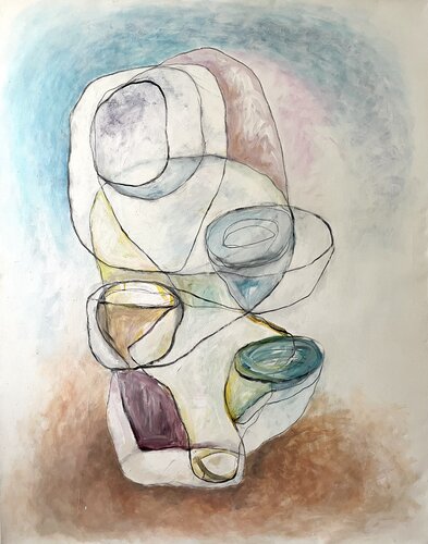 Organismus I-03 van Oliver Euler, Schilderij te koop op Singulart