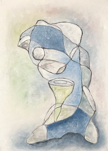 Organismus I-02 van Oliver Euler, Schilderij te koop op Singulart