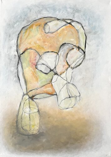 Organismus I-01 van Oliver Euler, Schilderij te koop op Singulart