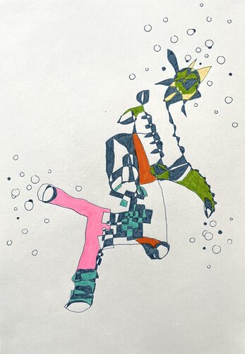 Organismus V-06 de Oliver Euler, Dibujo a la venta en Singulart