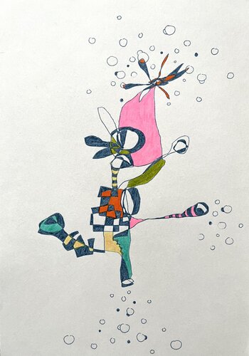 Organismus V-07 by Oliver Euler, Drawing for Sale on Singulart