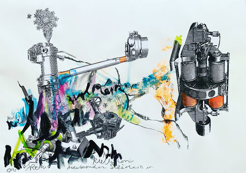 Organismus IX-03 by Oliver Euler, Work on Paper for Sale on Singulart