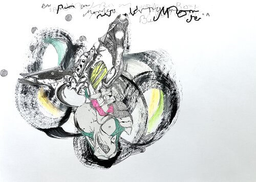 Organismus X-05 de Oliver Euler, Obra en papel a la venta en Singulart