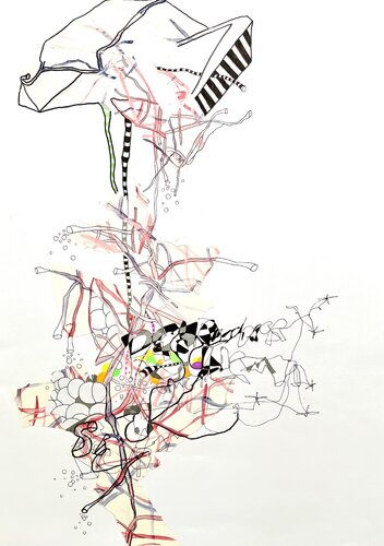 Rhizome V von Oliver Euler, Werk auf Papier kaufen auf Singulart