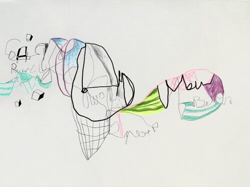 Organismus XI-1 by Oliver Euler, Drawing for Sale on Singulart