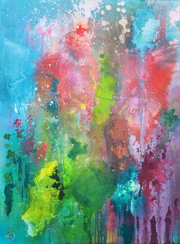 Il fuoco di Beltane von Laura Capellini, Malerei kaufen auf Singulart