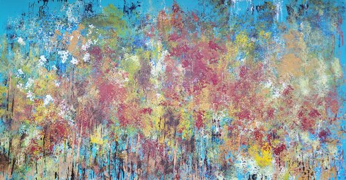 Autumn forest di Laura Capellini, Pittura in vendita su Singulart