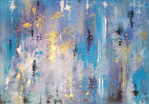 Blue mind #17 de Laura Capellini, Pintura a la venta en Singulart