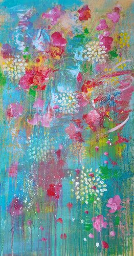 Il giardino di Hanako n.4 van Laura Capellini, Schilderij te koop op Singulart