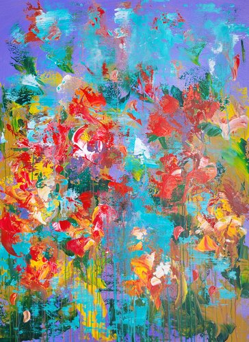 Les fleurs n.34 de Laura Capellini, Pintura a la venta en Singulart
