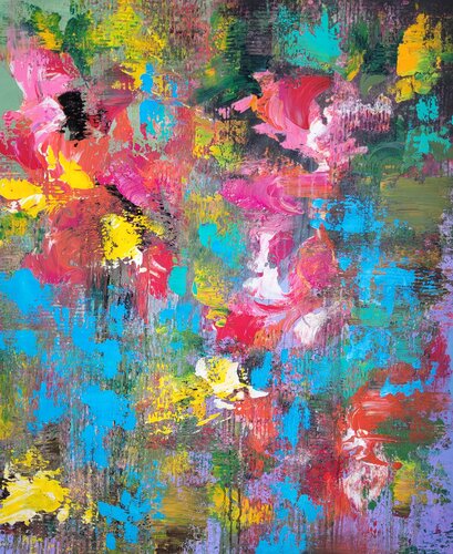 Les fleurs n.44 von Laura Capellini, Malerei kaufen auf Singulart