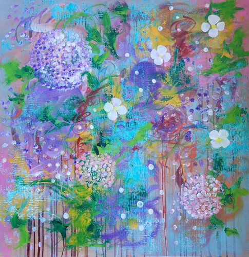 Il giardino di Hanako n.23 van Laura Capellini, Schilderij te koop op Singulart