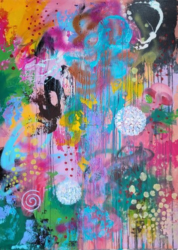 Il giardino di Hanako #27 von Laura Capellini, Malerei kaufen auf Singulart